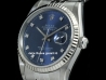 Rolex Datejust 36 Blu Jubilee Blue Jeans Diamonds 16234
